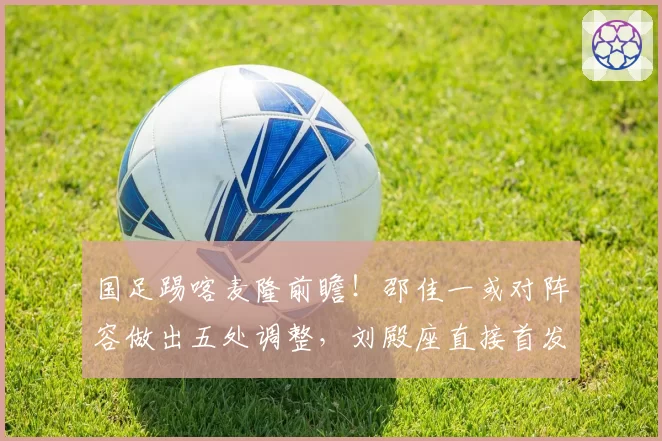 国足踢喀麦隆前瞻！邵佳一或对阵容做出五处调整，刘殿座直接首发